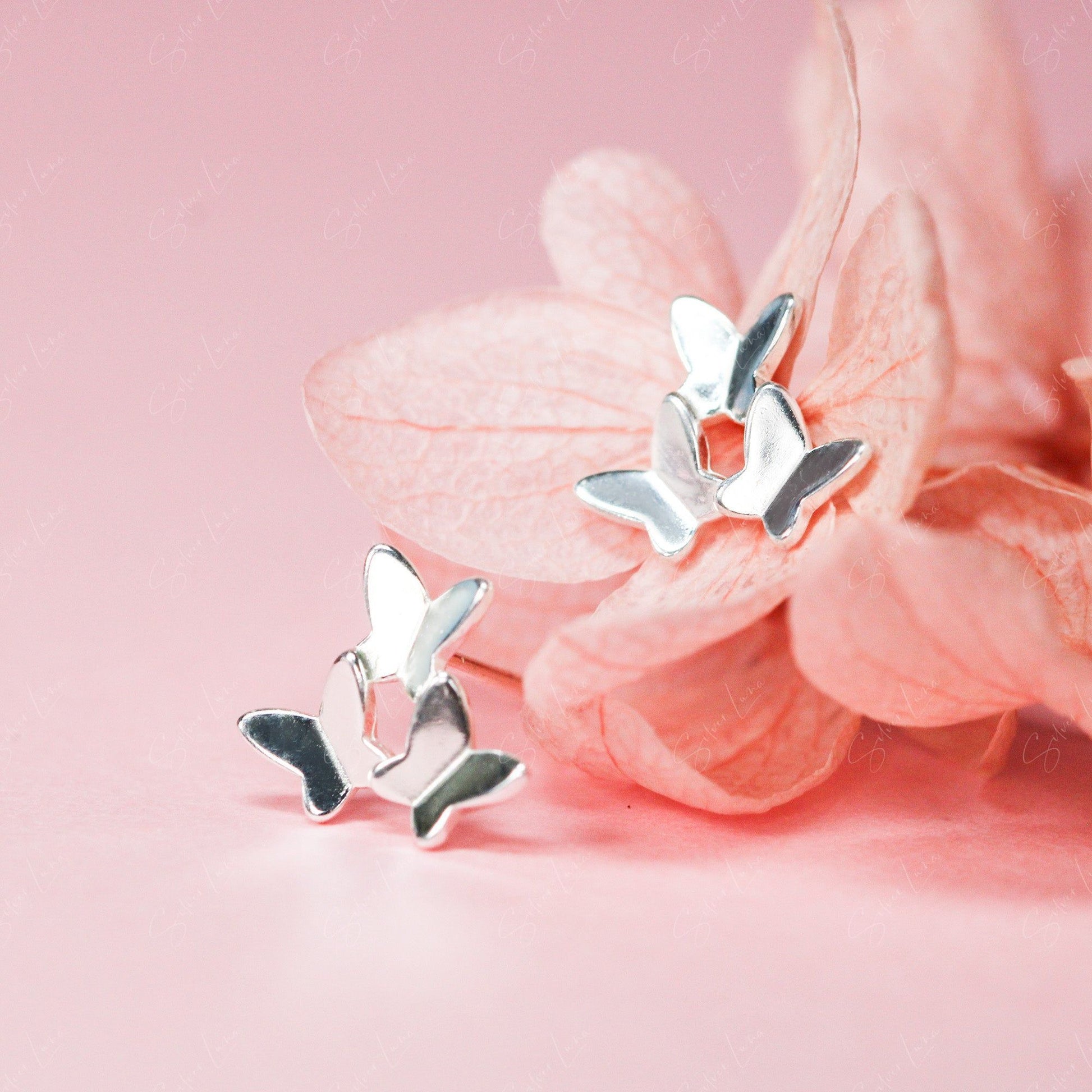 butterfly animal earrings