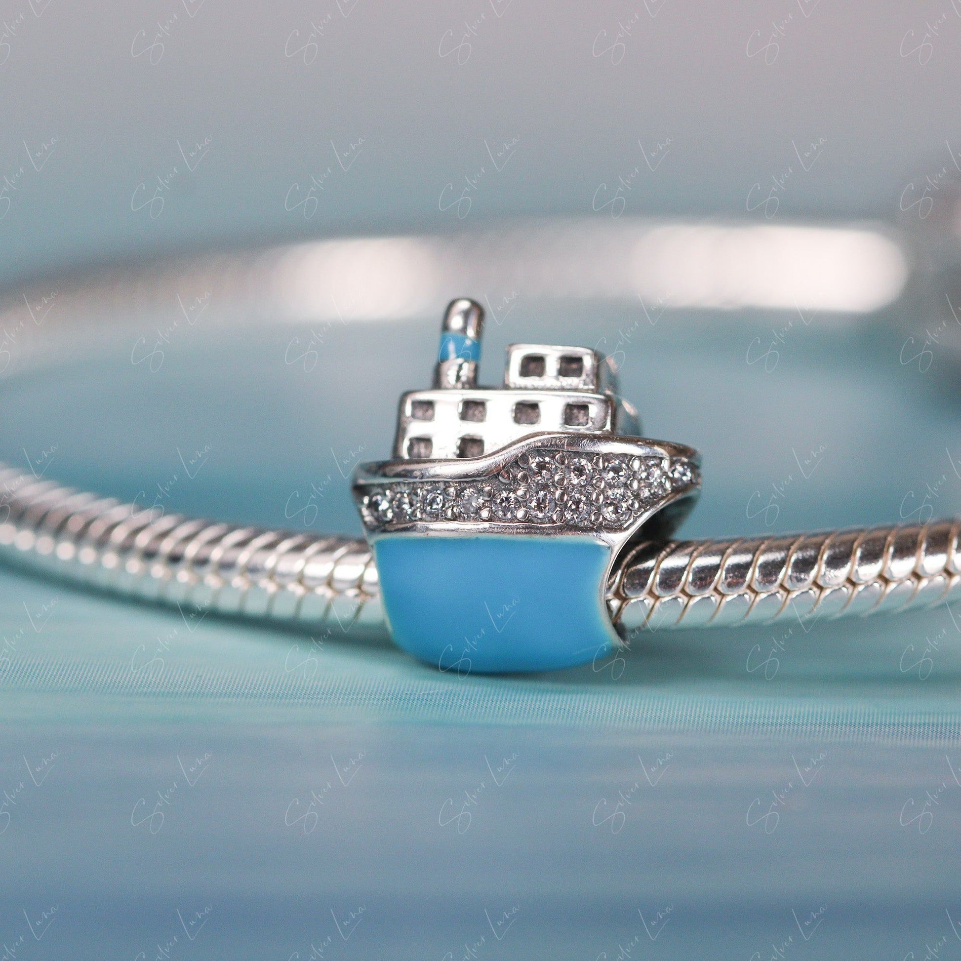 travel cruise ship charm