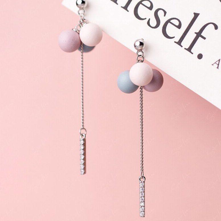 cute balloon drop earrings