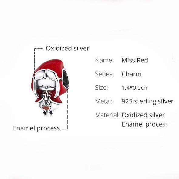 Fairy Tale Little Red Riding Hood Charm