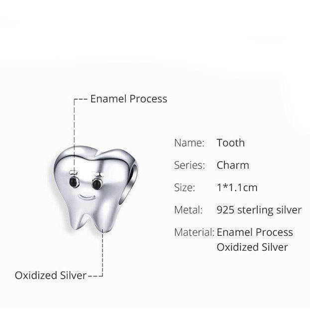 Funny Tooth Charms For Bracelet