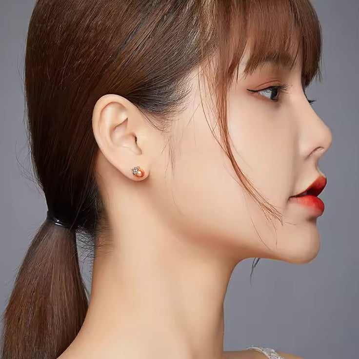 Christmas Acorn stud earrings