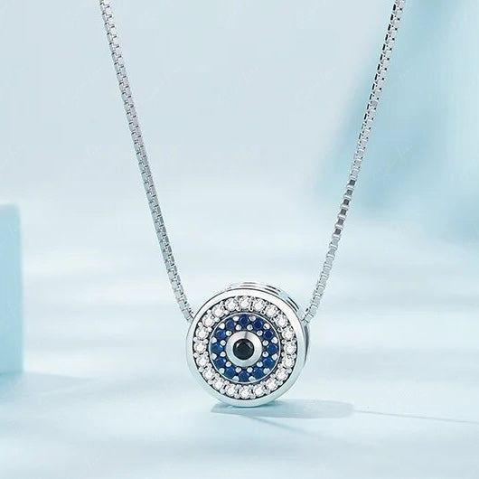 evil eye pendant necklace