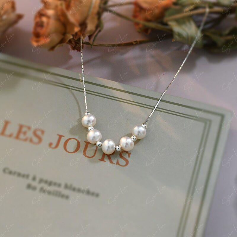 fresh water pearl choker necklace