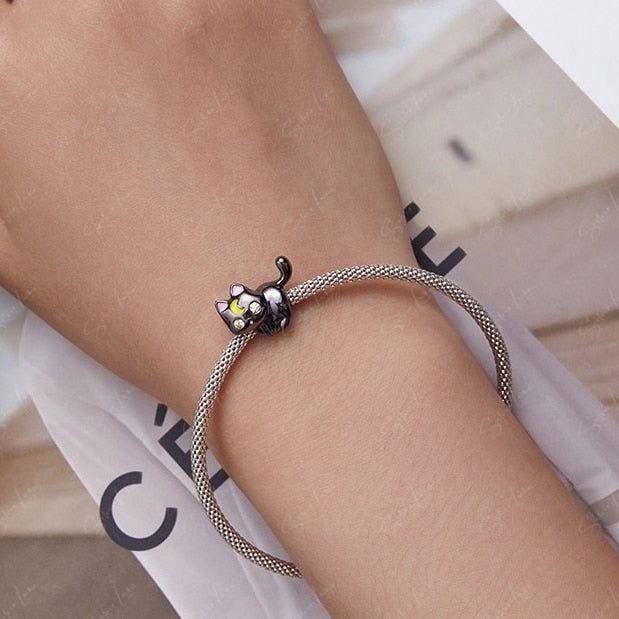 lunar cat charm