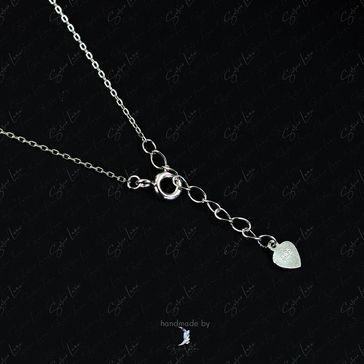 Arrow rainbow moonstone choker Lariat necklace