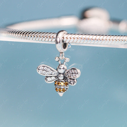 bee pendant charm