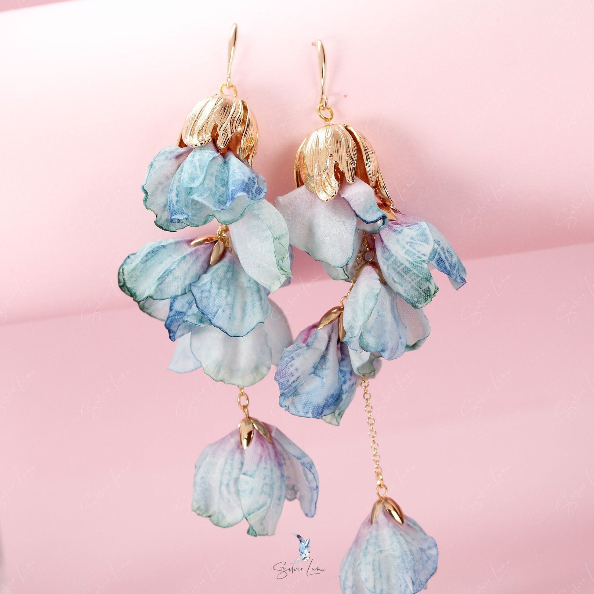 bell flower fashion earrings