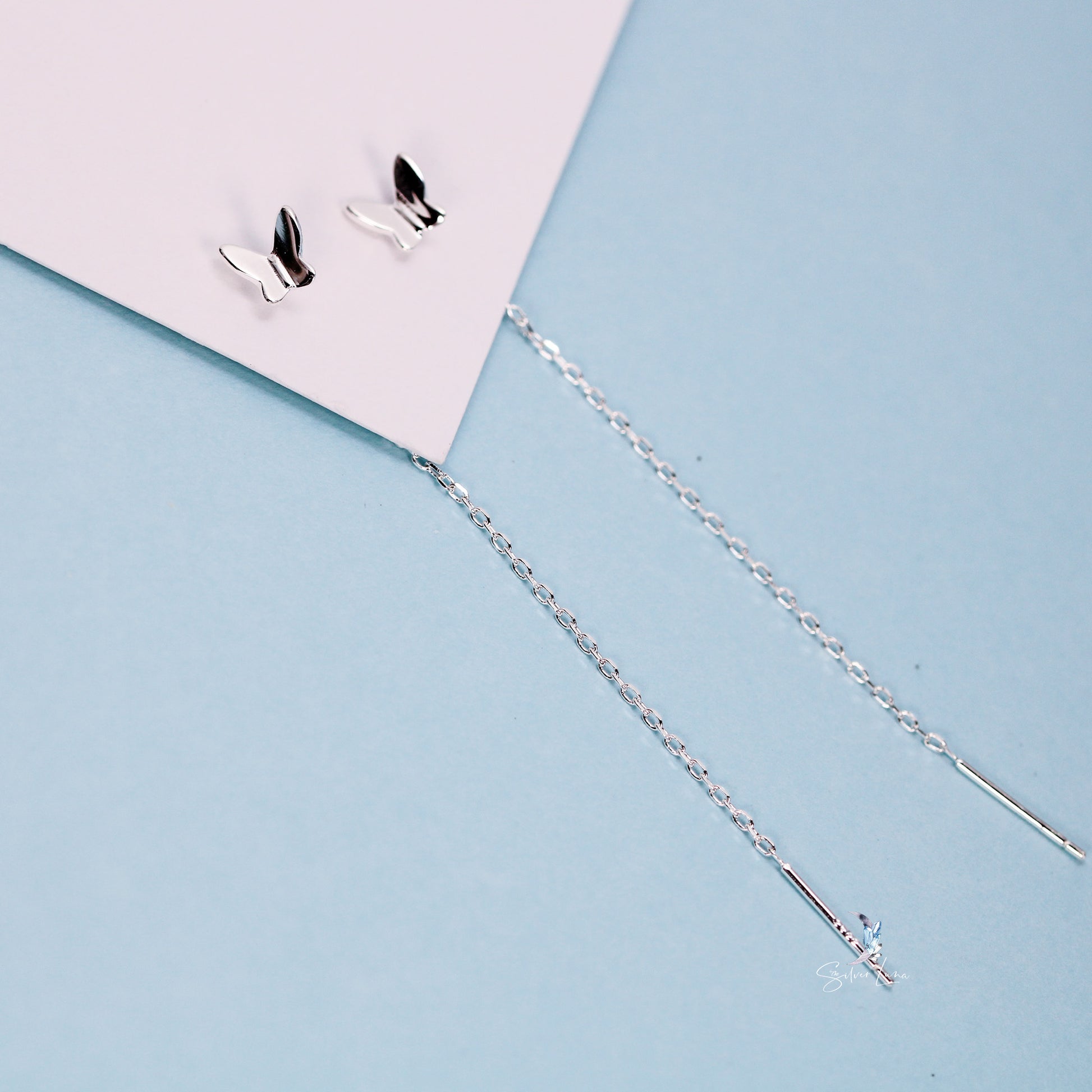 butterfly ear threaders