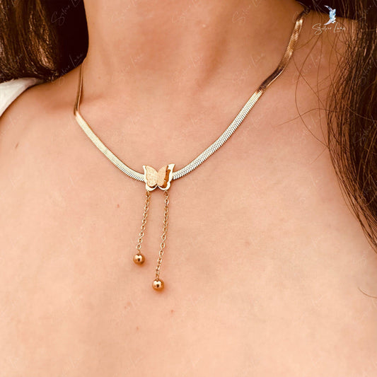 butterfly necklace