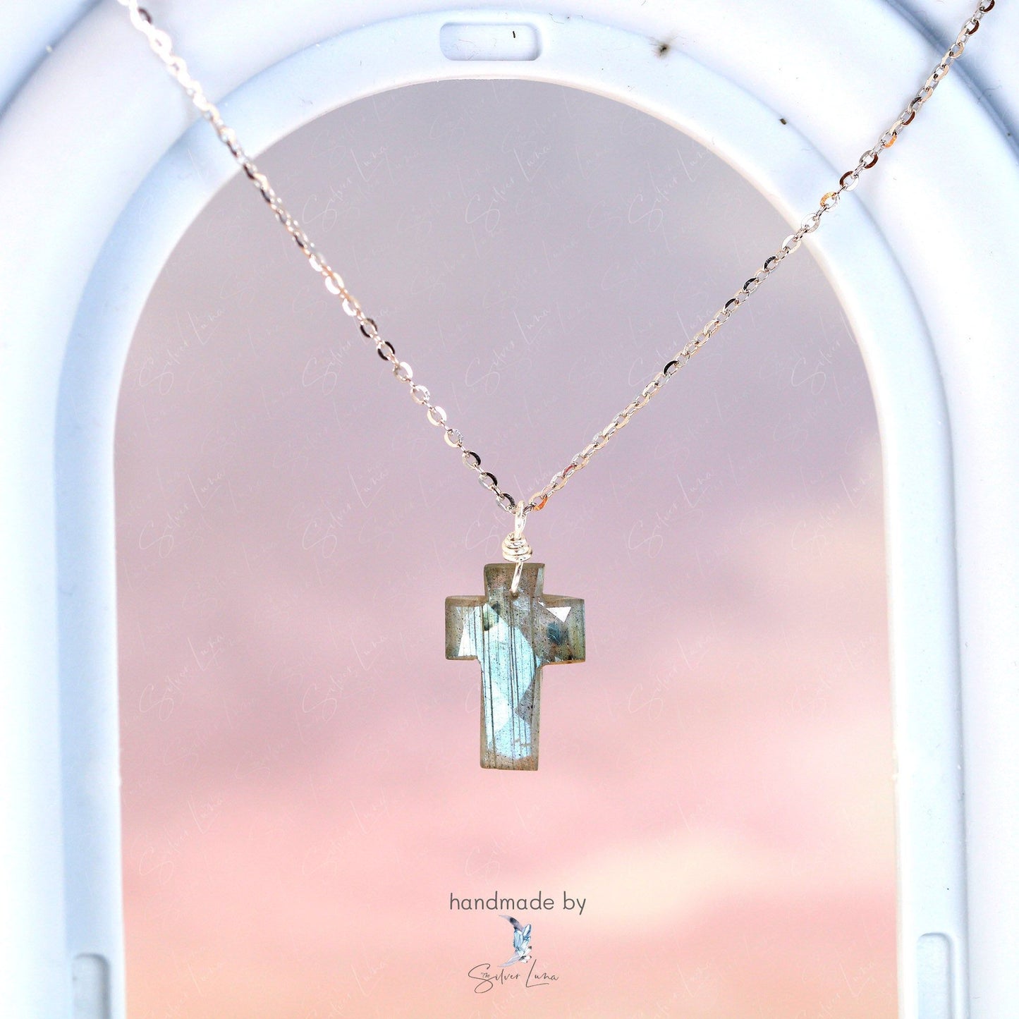 catholic cross pendant necklace