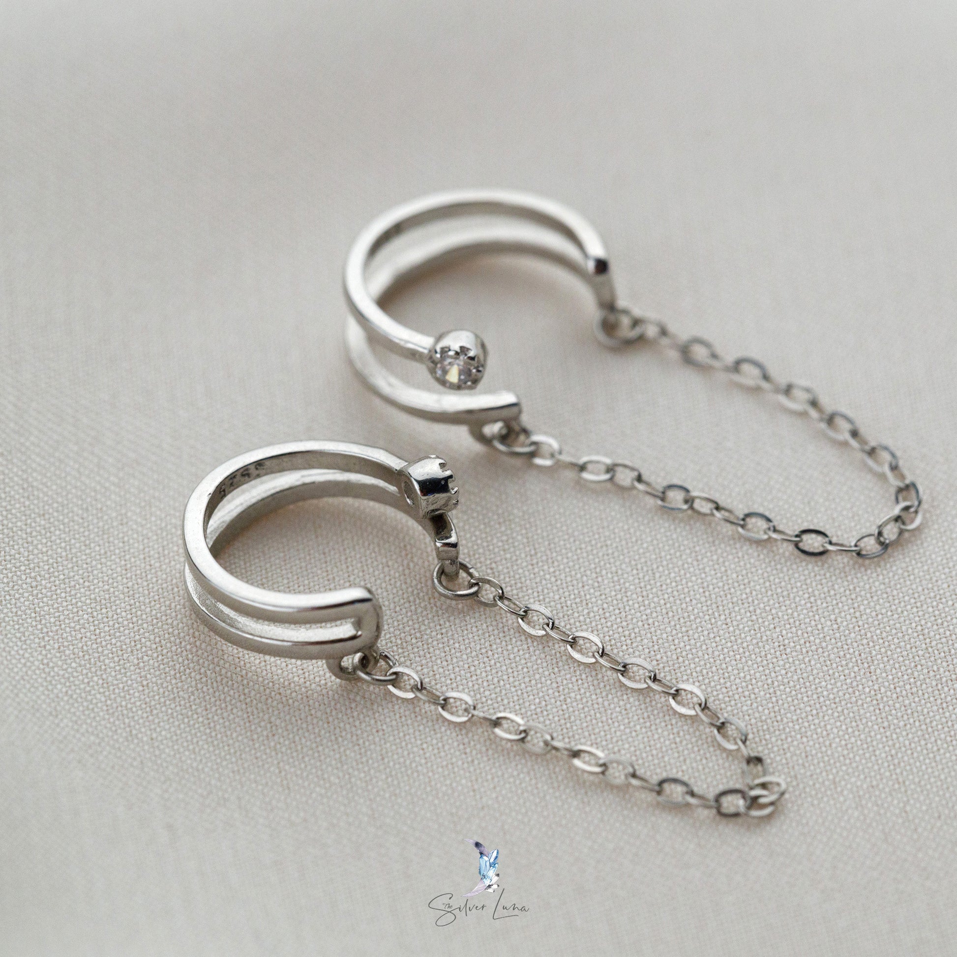 ear cuffs with chain