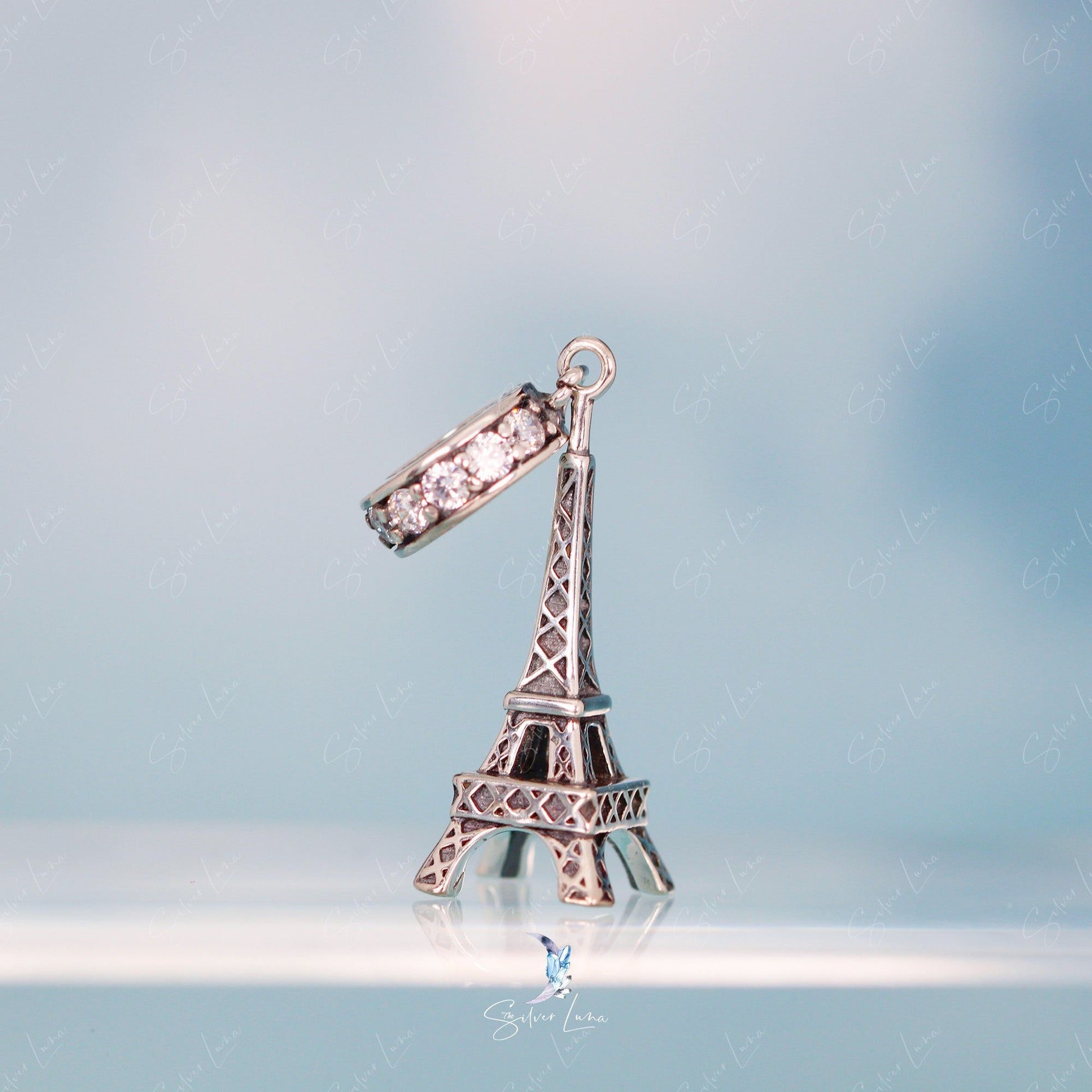 Eiffel Tower charm for bracelet