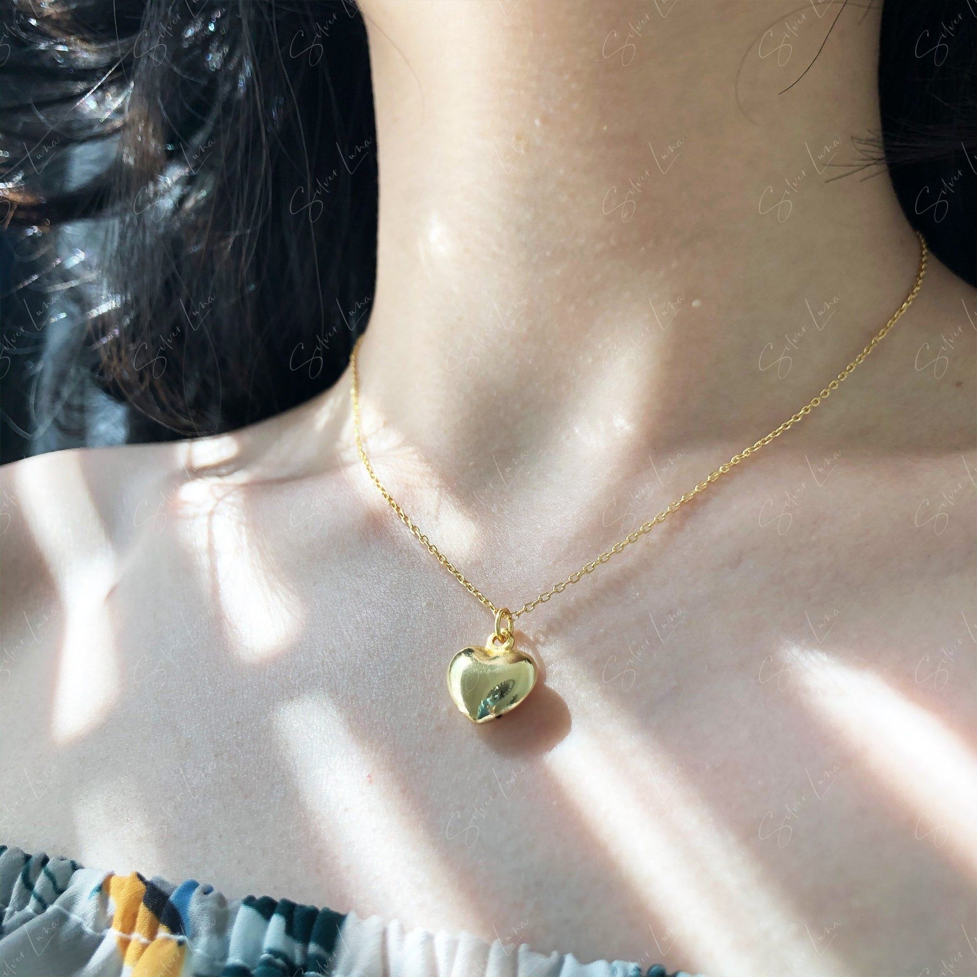heart pendant necklace