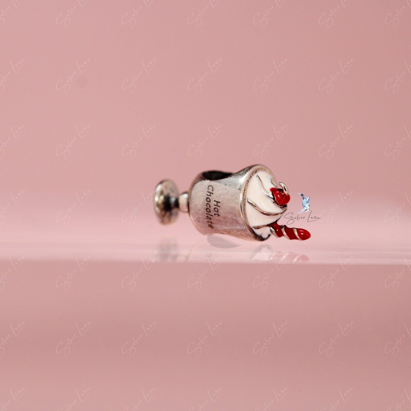 hot chocolate charm bead