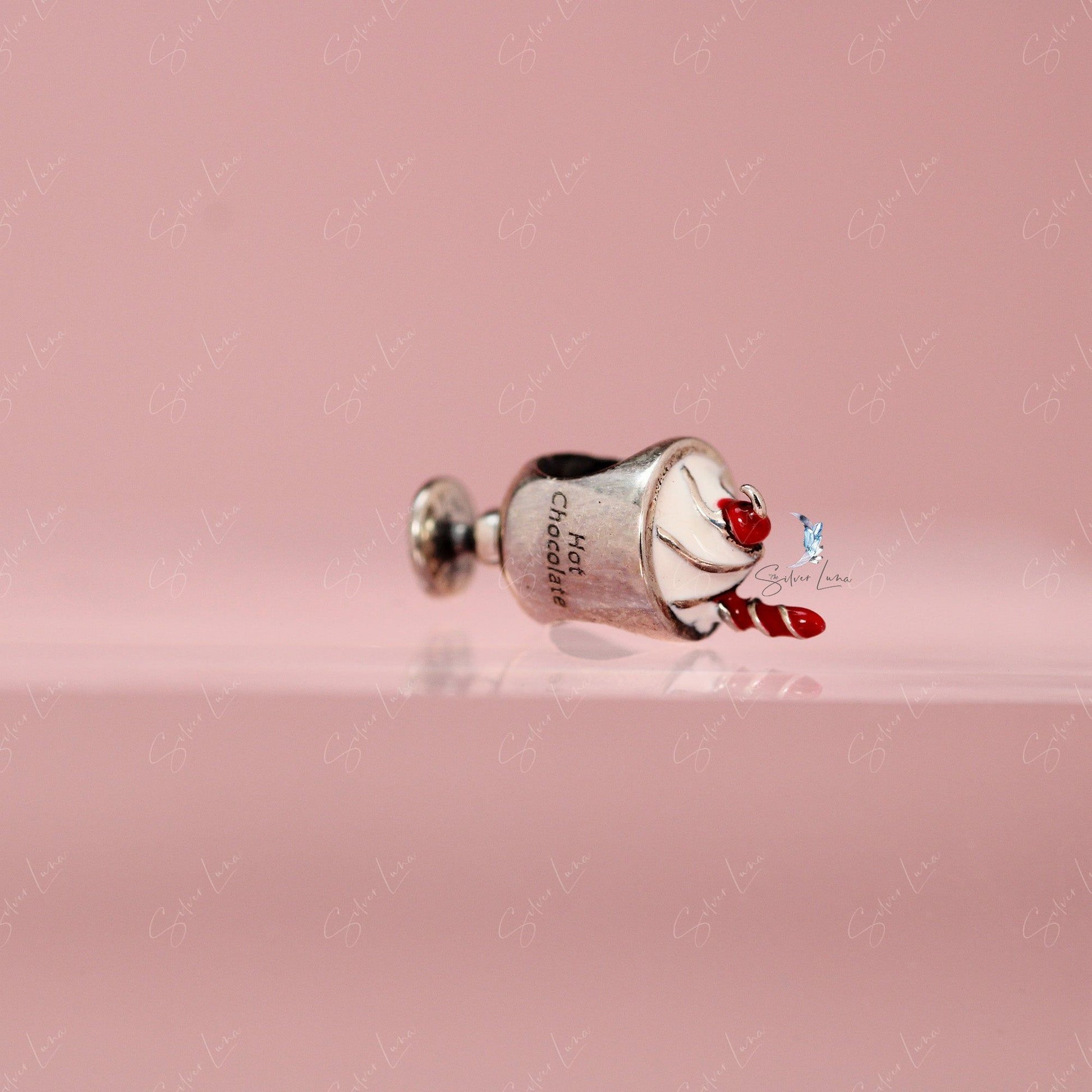 hot chocolate charm bead