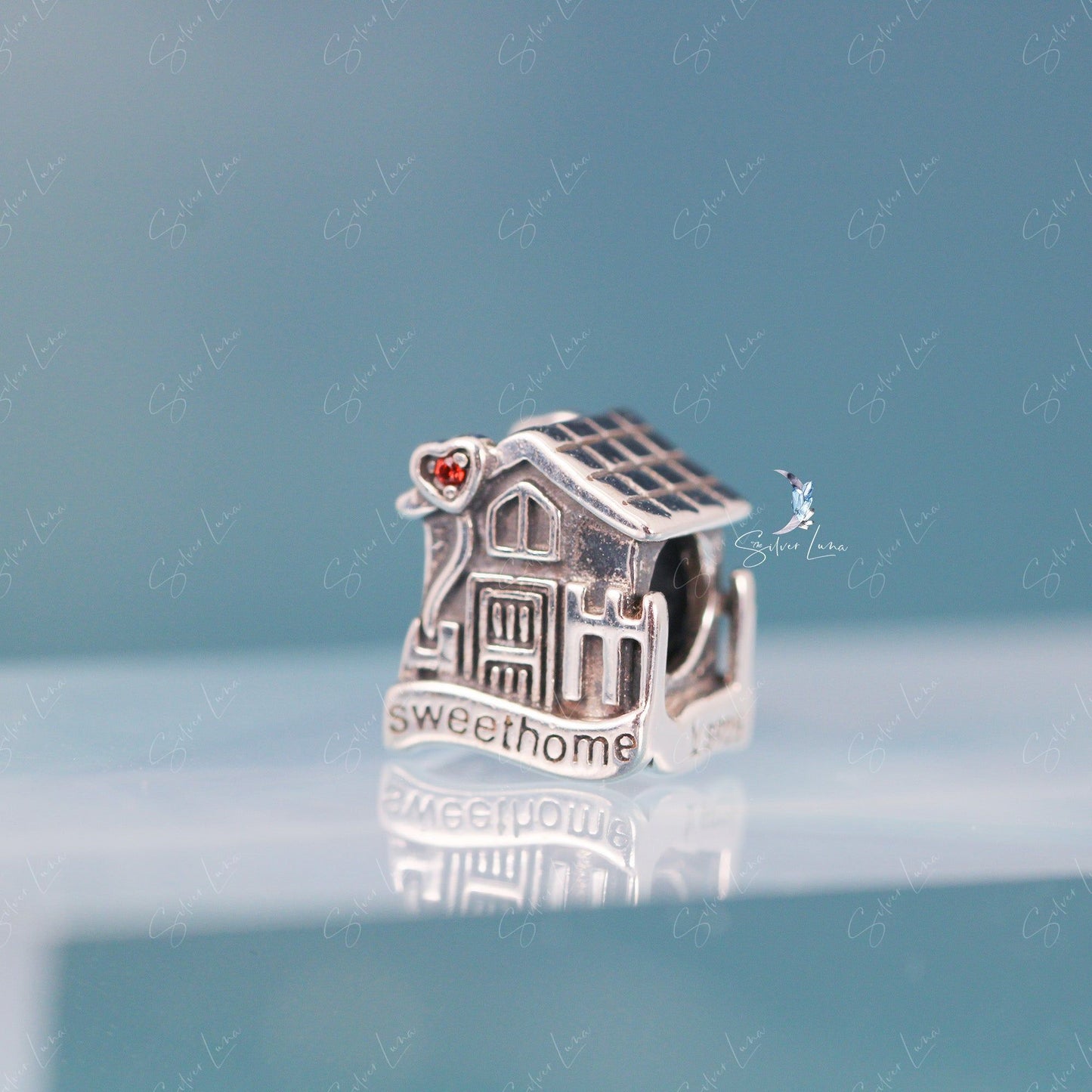 house silver charm