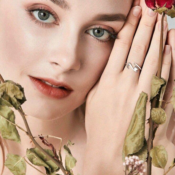 Cute Cat Adjustable Open Band Ring