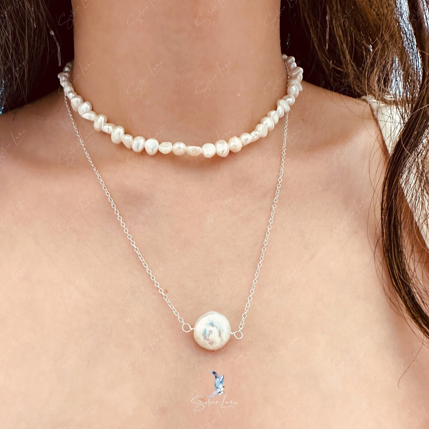 Cultured Freshwater Pearl Choker Necklace