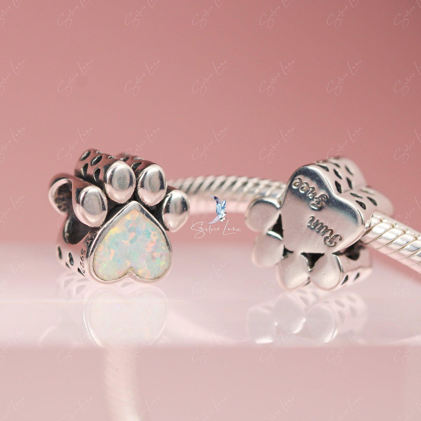 paw charm for bracelet