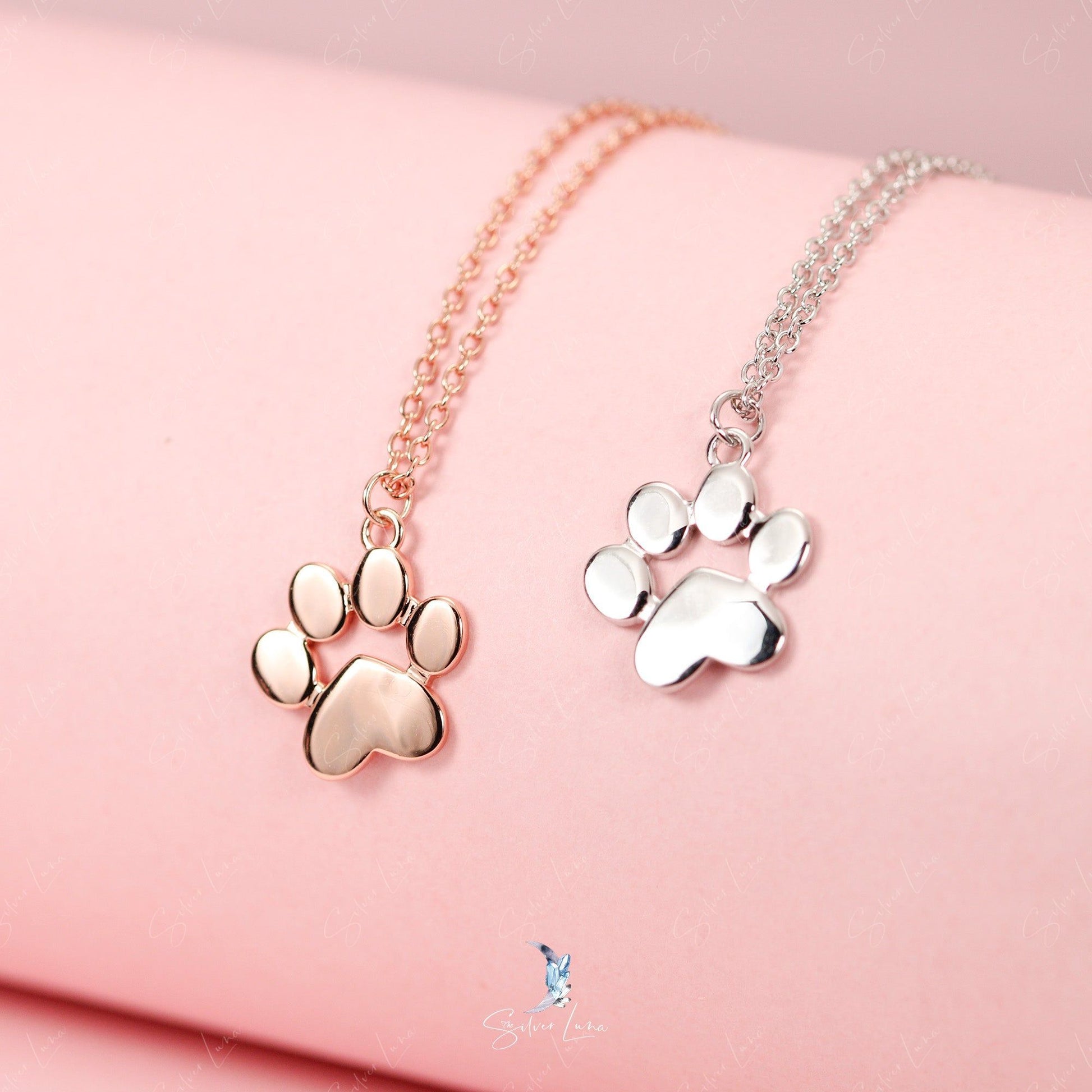 paw pendant necklace