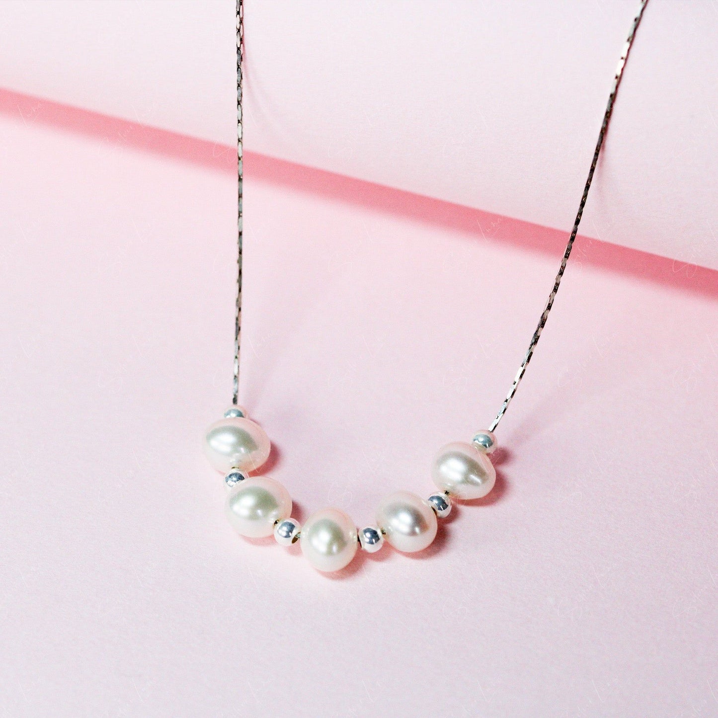 Freshwater Baroque pearl choker necklace