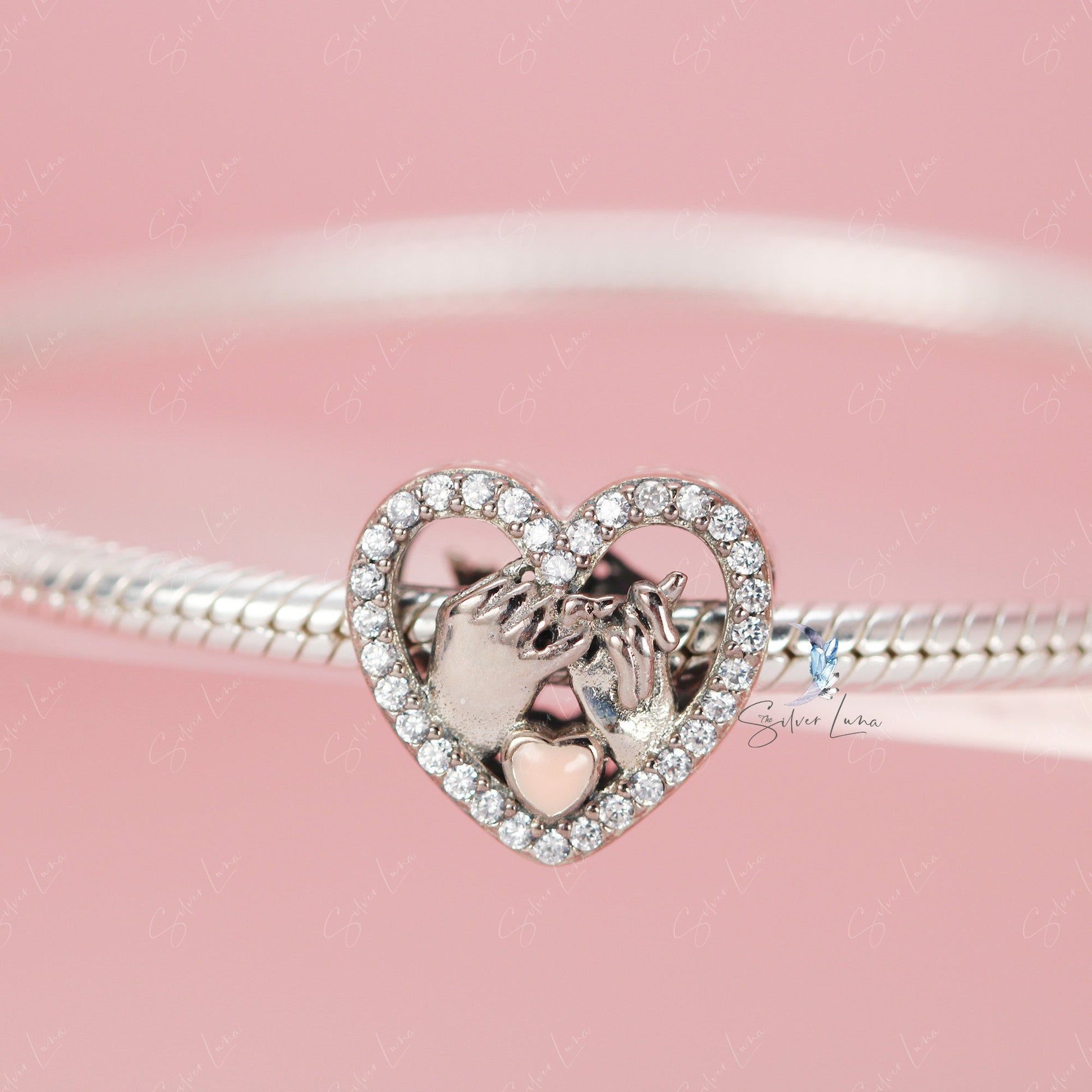 promise heart charm