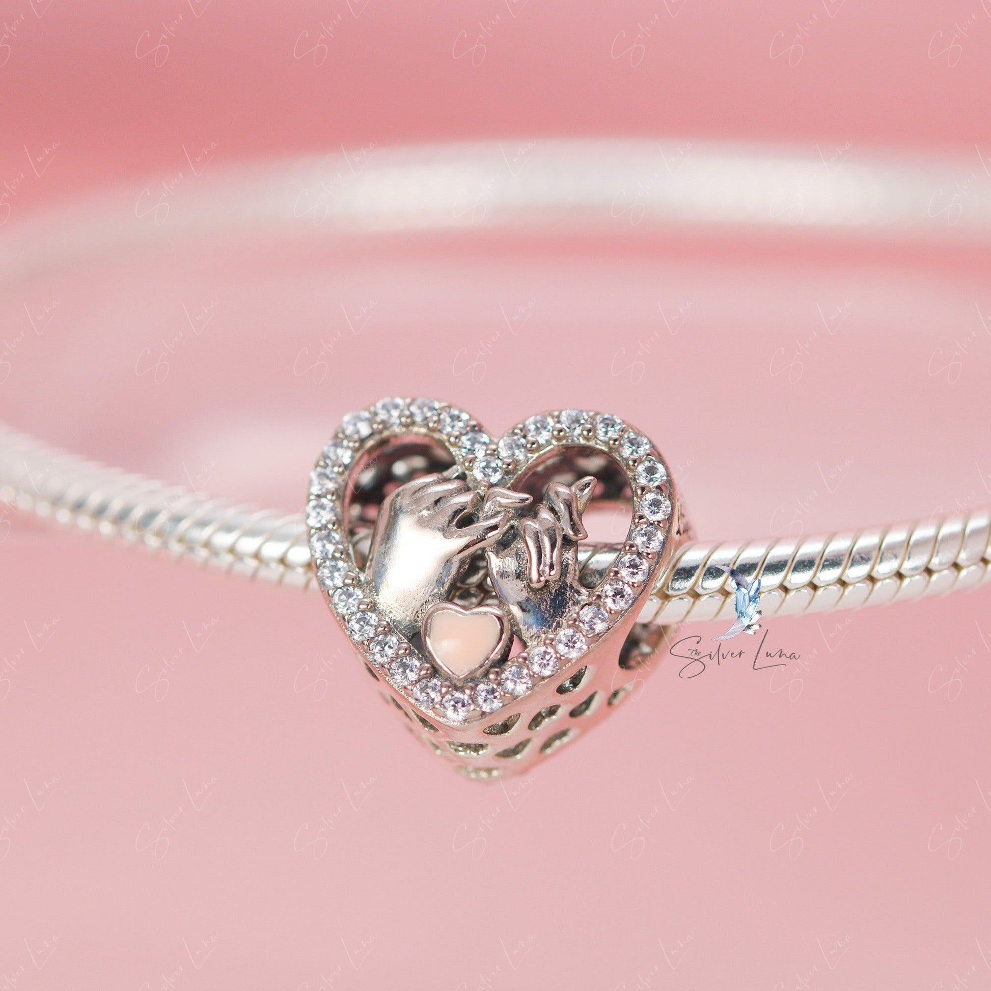 promise heart charm