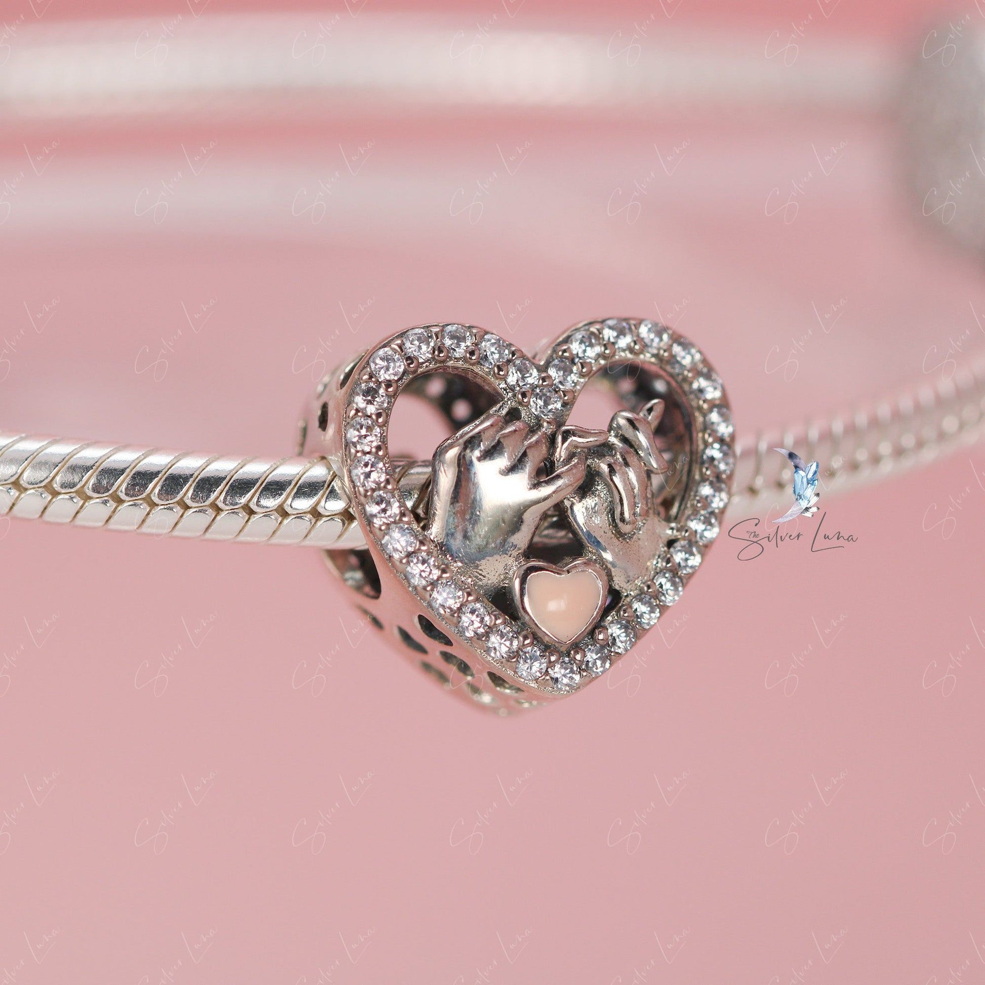 promise heart charm
