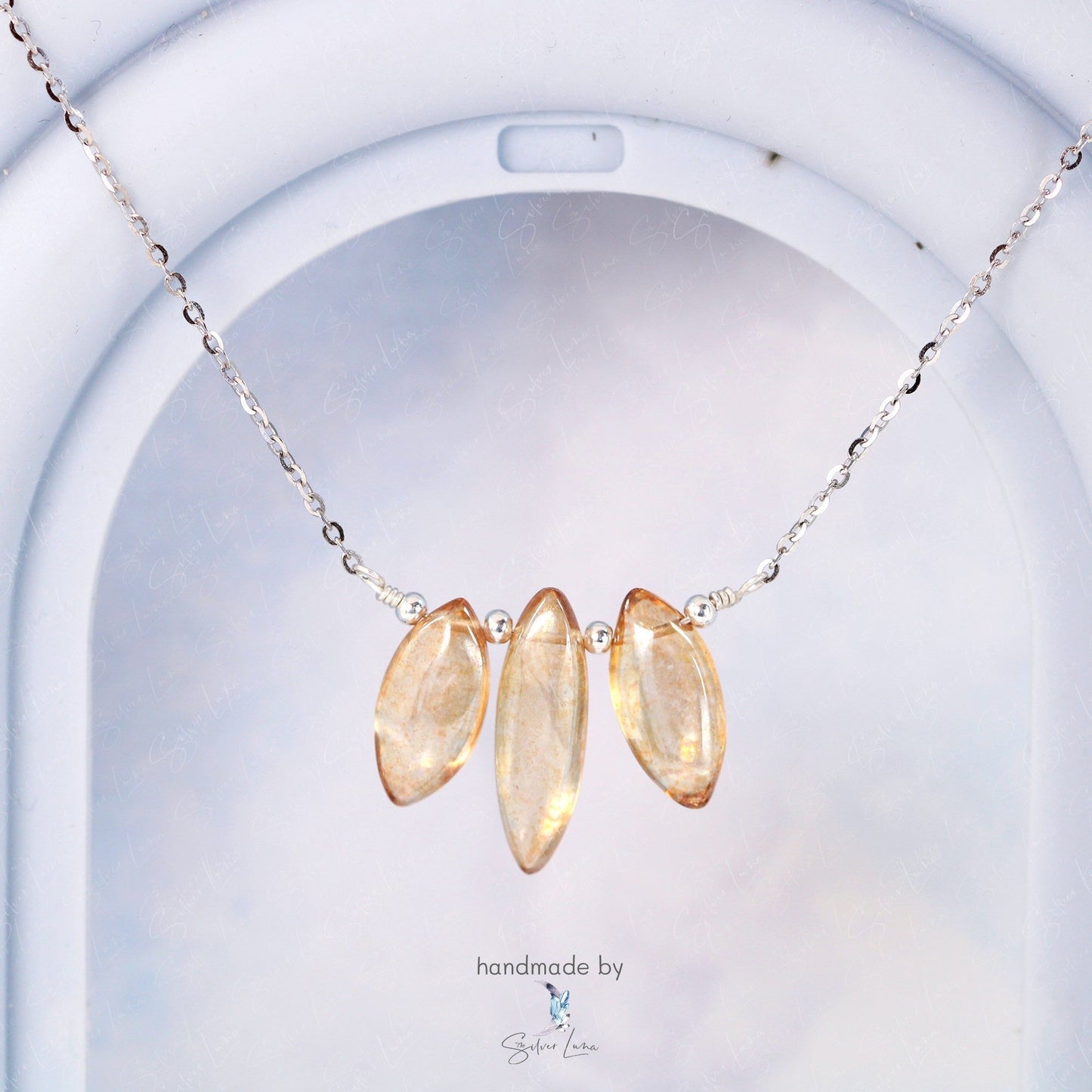 golden lotus flower necklace