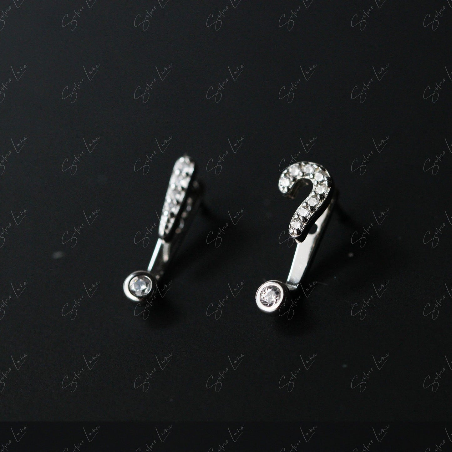 question mark ear jackets