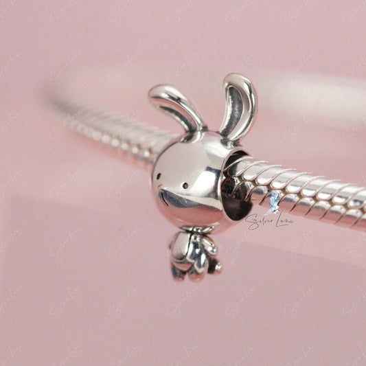 cute rabbit bead charm