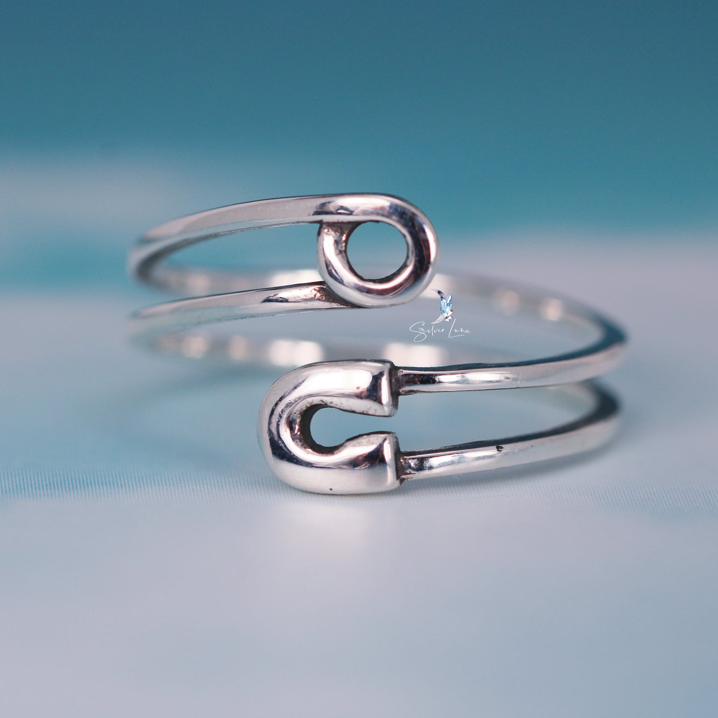 safety pin adjustable ring
