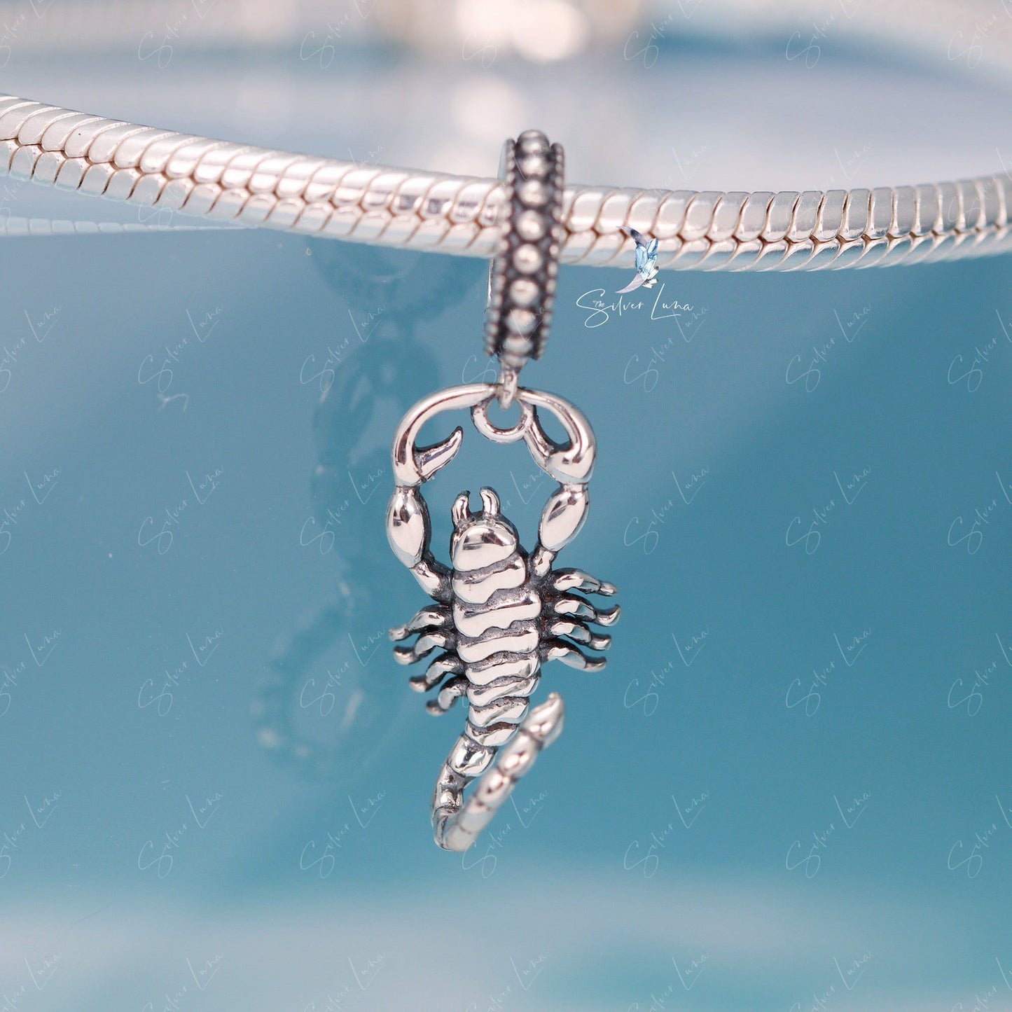 scorpion dangle charm