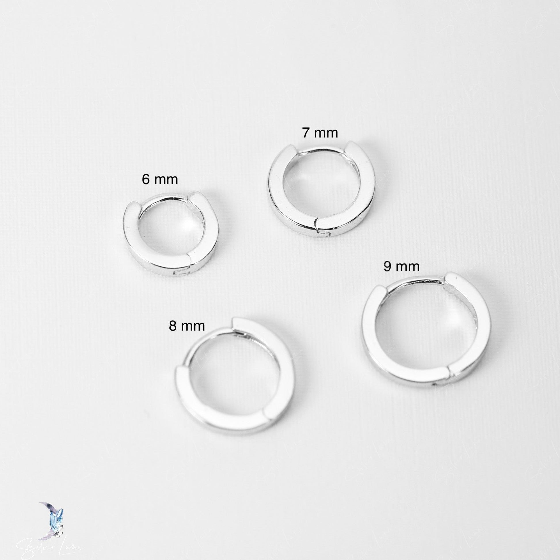 minimalist hoop earrings