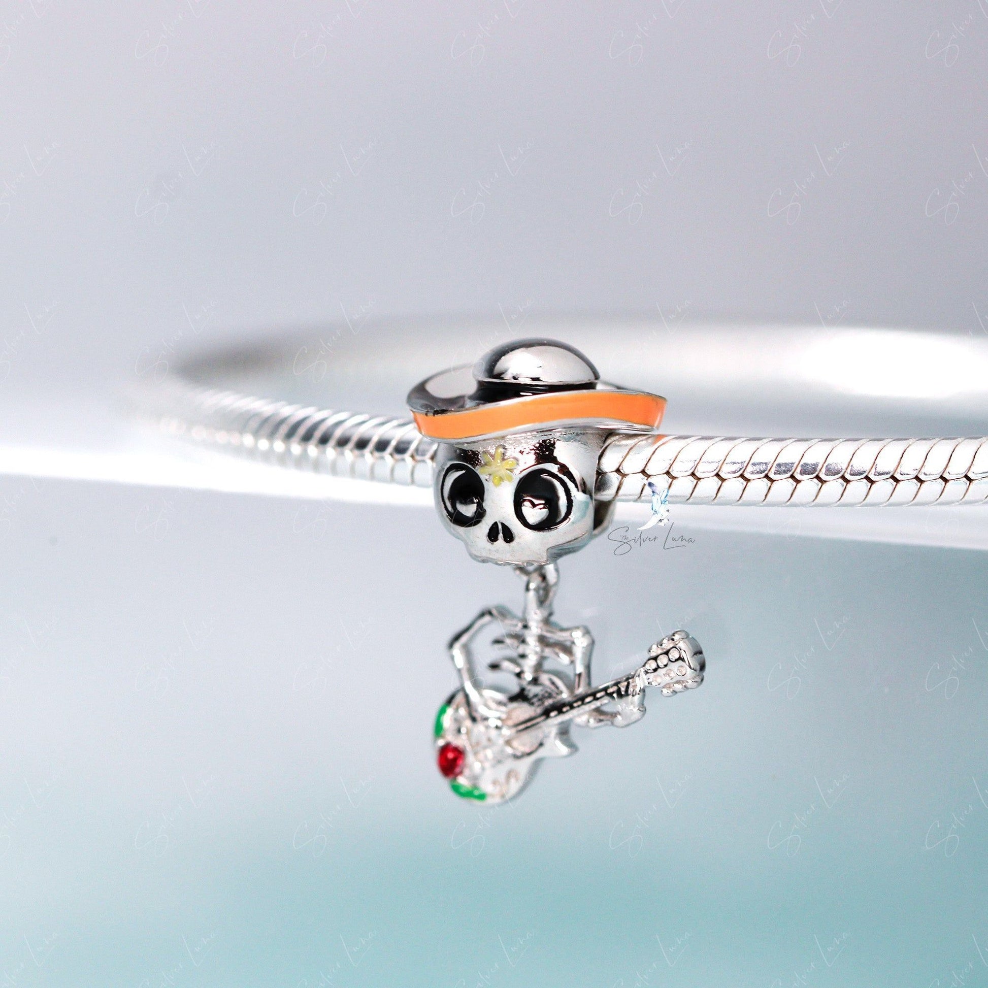 ghost guitarist charm