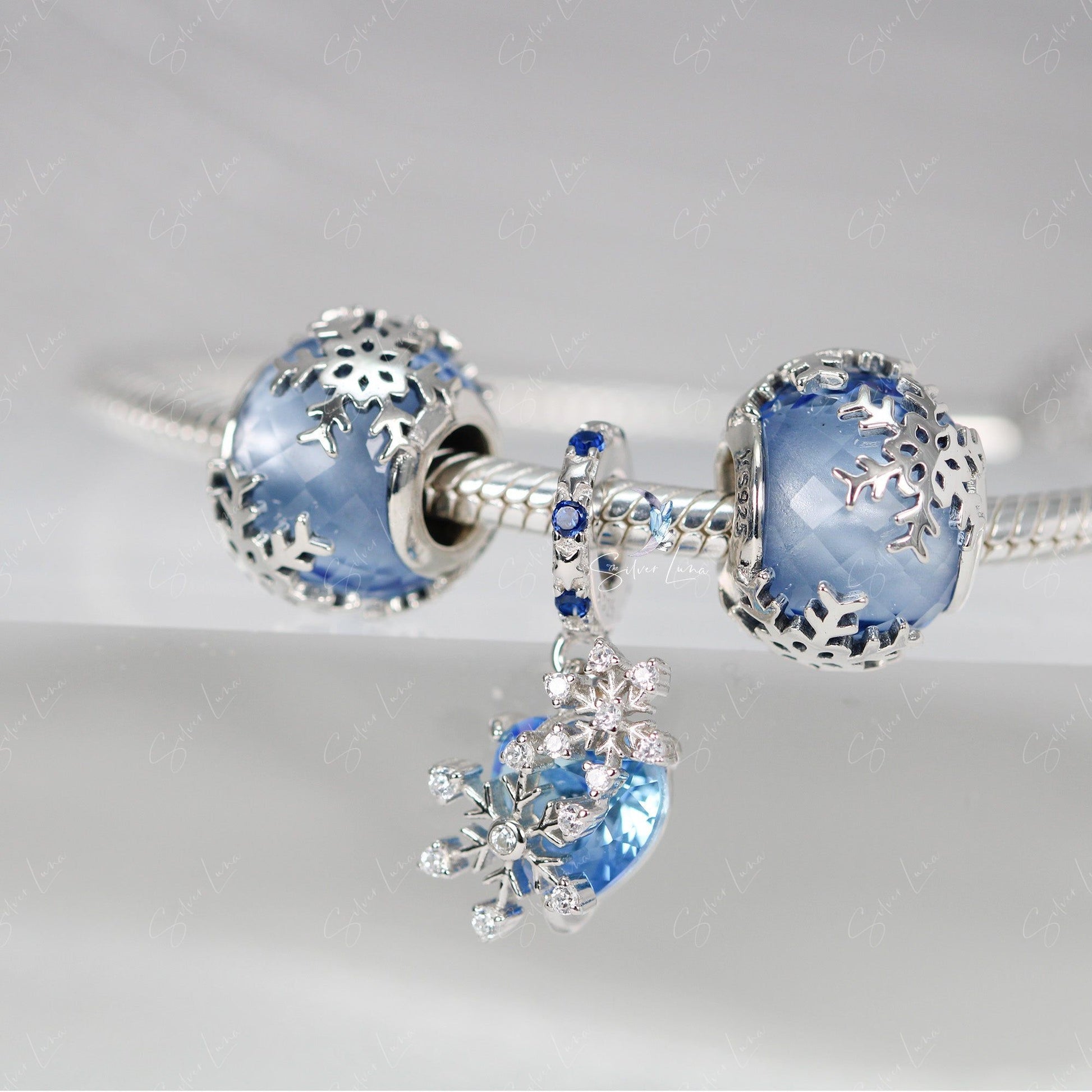 snowflake charm for Pandora