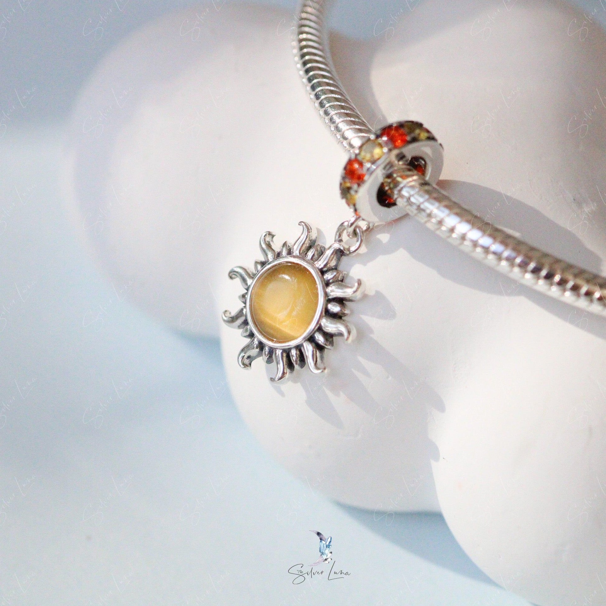 sun pendant charm