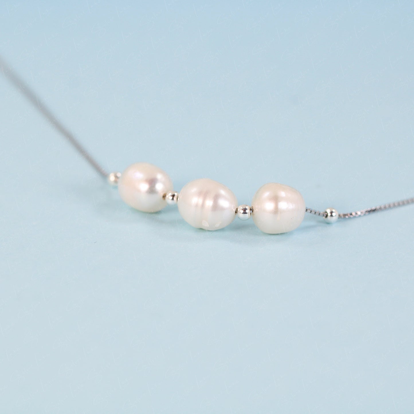 baroque pearls pendant necklace