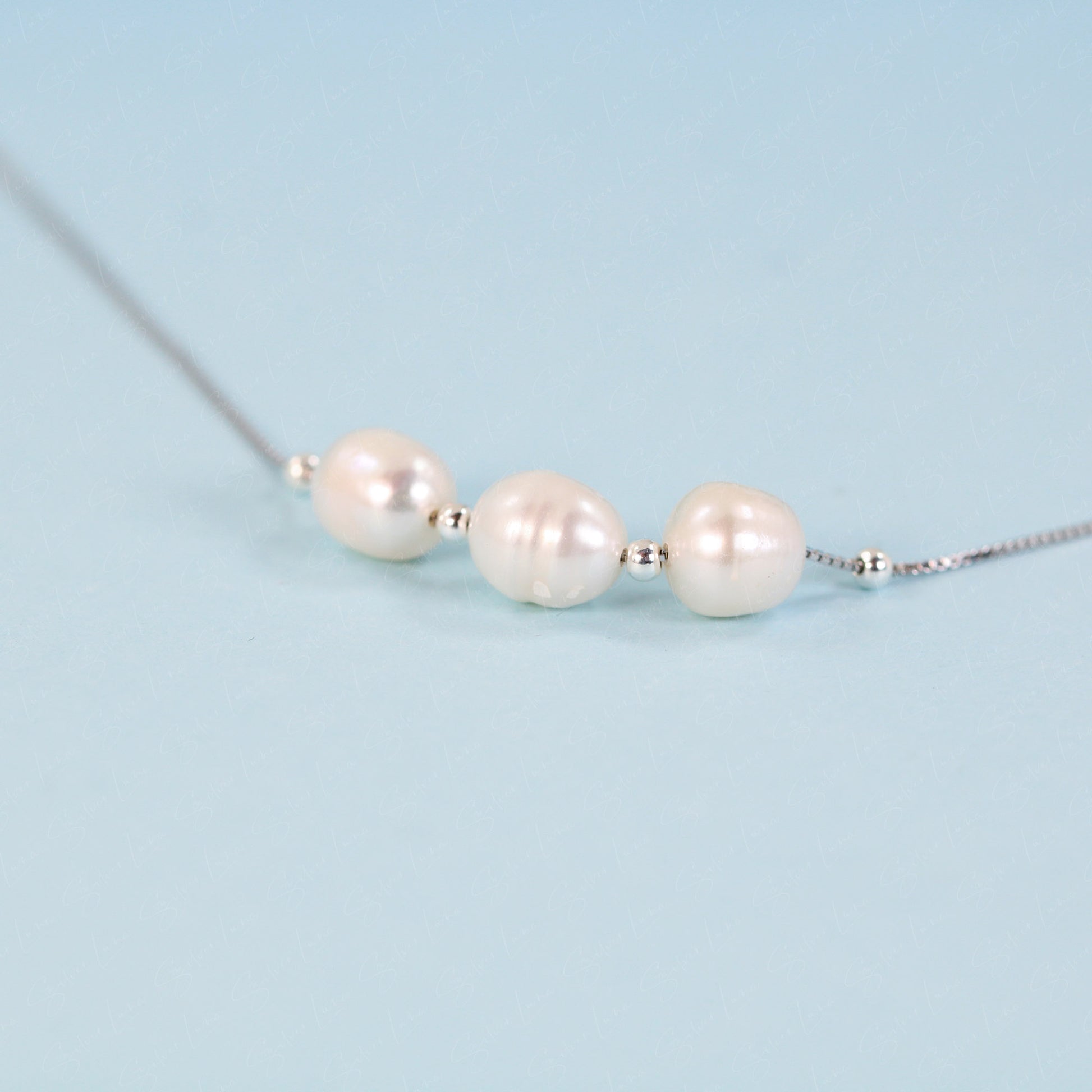 baroque pearls pendant necklace