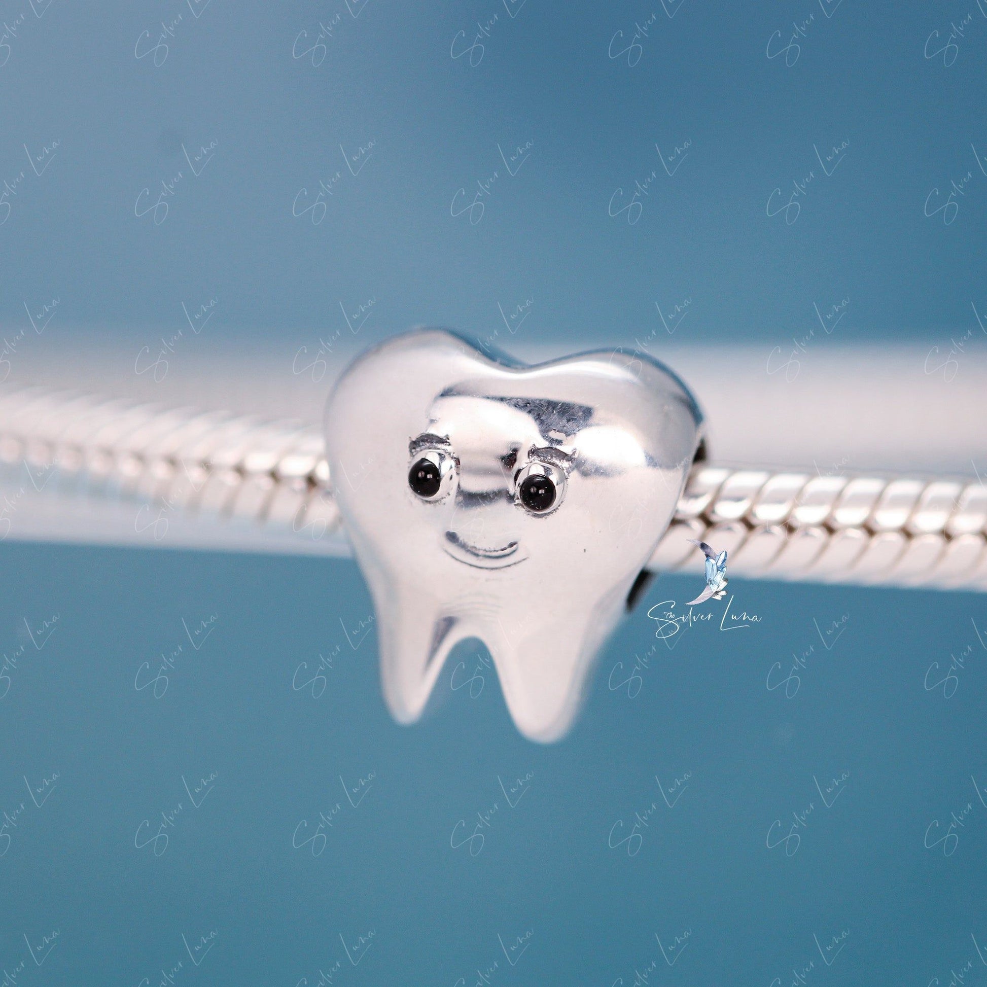 tooth charm for bracelet