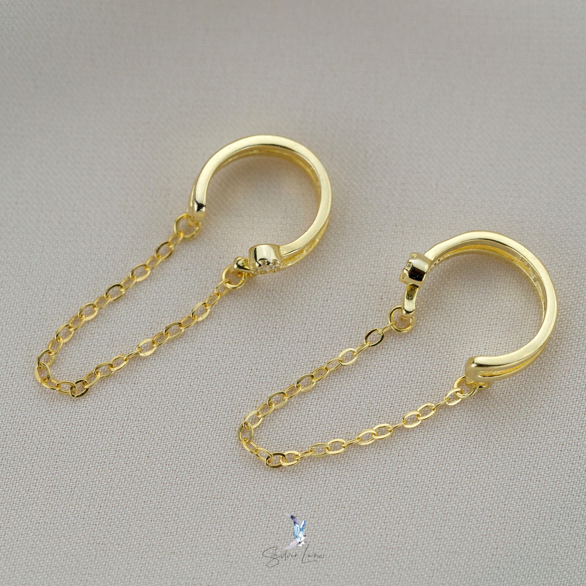 ear cuffs with chain