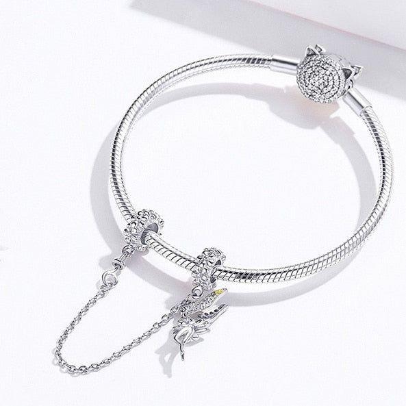 fairy safety chain for bracelet