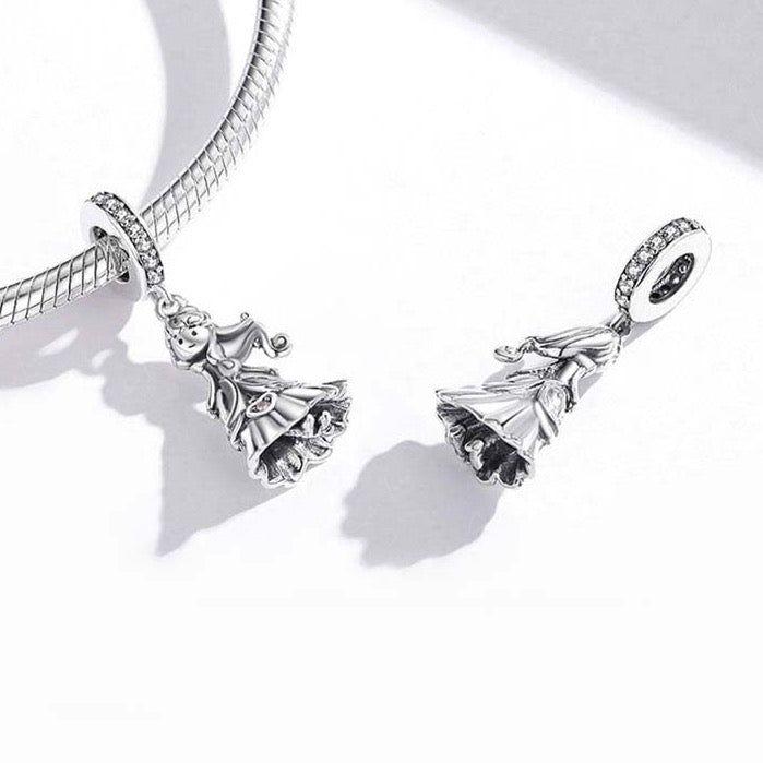 Royal Princess and Prince dangle pendant charm