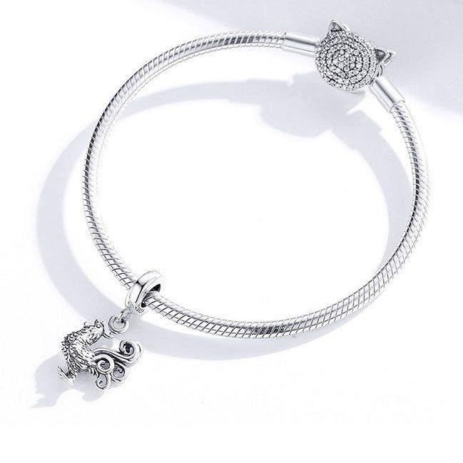 rooster dangle charm