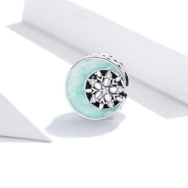 moon bead charm for bracelet