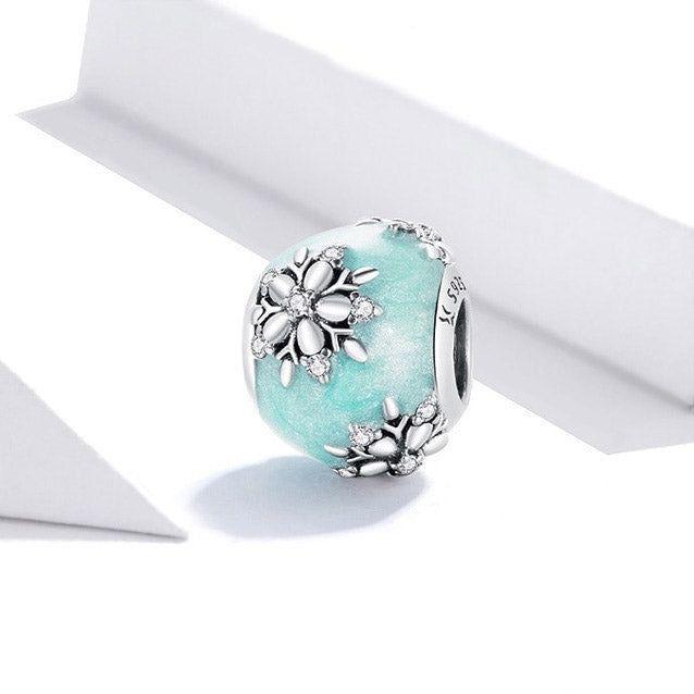 snow bead charm