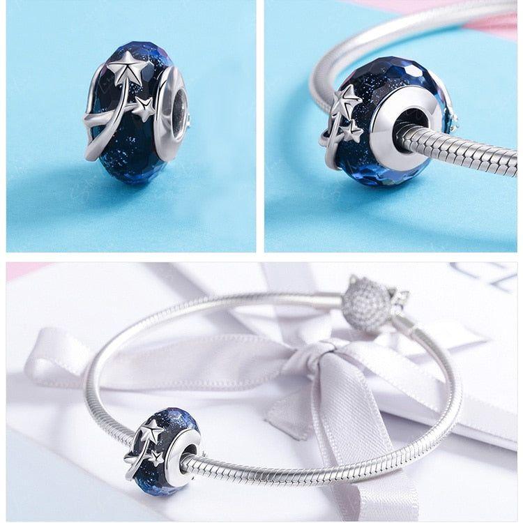 Murano glass bead charm