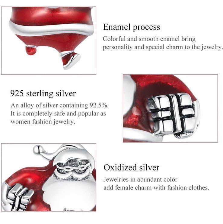 Santa Claus's sleigh safety chain for bracelets