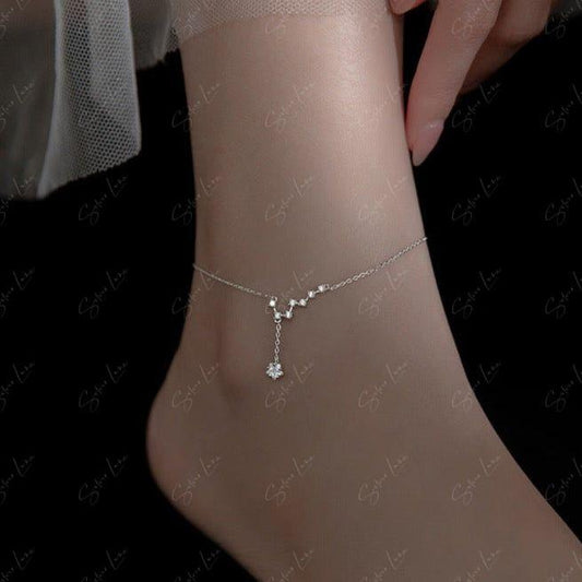 constellation star anklet